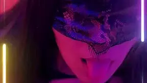 she dances sexy, shaking that big ass, then sucks and fucks like a petite prostitute.