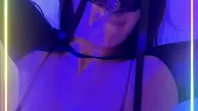 she dances sexy, shaking that big ass, then sucks and fucks like a petite prostitute.