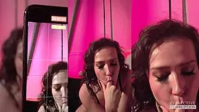 Police catch these teens fingering in a group, busting the hardcore masturbation session with uniforms on.