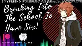 Let's break in for boyfriend sex roleplay