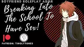 Let's break in for boyfriend sex roleplay
