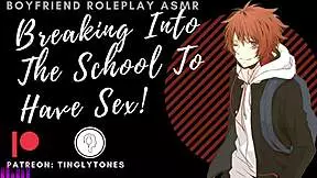 Let's break in for boyfriend sex roleplay