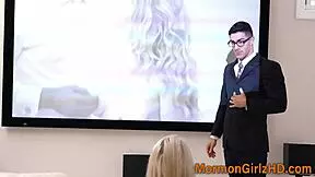 mormon girl riding bishop's vehicle