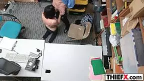 teen thief takes officer's hard dick, wow!