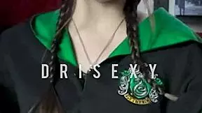 Rosinha Dri inserts huge dildo in tight ass.