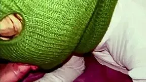 I suck his cock to cum inside.