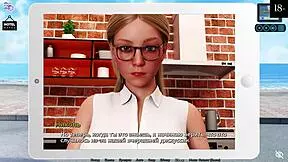 Hentai game with young Latina
