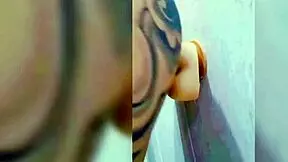 is this fitness girl training her big ass for a huge dick in the gym