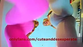 i watch isabela n valery dancin, showin their thick camel toes n tight wet pussies makin me crazy