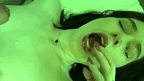 Hey, that super tiny 18+ stepsis gets shocked seeing bro naked and starts fingering herself with big tits bouncing 😍 part 2