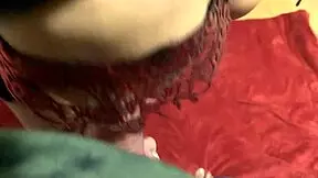 Getting Spitroast Action: Sexy Threesome With Latina Teen In POV