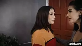 Tattooed milf got in threesome action