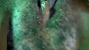 Does her pussy spill creamy juices?