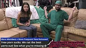 Aria nicoles 3rd fucking & play session after hours at doctor tampas kinky clinic on girlsgonegynocom.