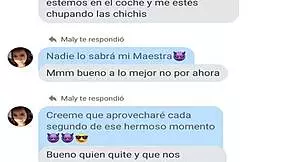 Convincing Mature Teacher Maly Mendoza To Masturbate Her Argentinian Pussy In Fantasy Roleplay Part 2