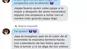 Convincing Mature Teacher Maly Mendoza To Masturbate Her Argentinian Pussy In Fantasy Roleplay Part 2
