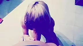 Naive horny blonde teen feels intense pleasure getting fucked and filled with cum after school preview