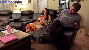 Saramontana waits eagerly to suck cock and get her big ass pounded