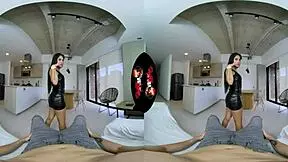 Tiny Latina petite 18+ body gets fucked in VR POV reality