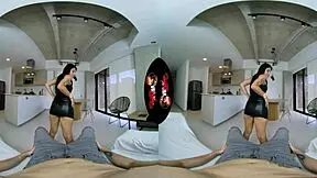 Tiny Latina petite 18+ body gets fucked in VR POV reality