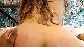 cogiendo a mi flaca sin condon, interracial teen with monster cock