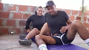 Amateur video of Latina teen