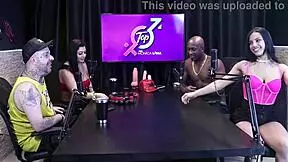 Monica Lima Strips In Lingerie For Bisexual Cowgirl Ride