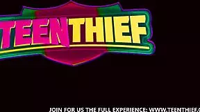 Petite teen, suck an officer's dick to avoid jail?