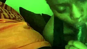 19yr old black teen swallows nut from big black cock. she deepthroats in blowjob ebony.