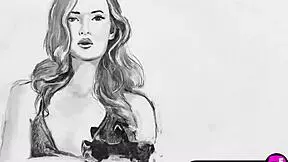 Canadian model reveals her petite body outdoors after posing