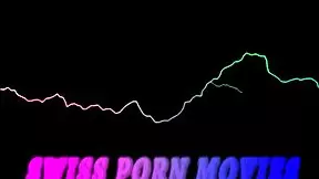 Noemi, 21, bound tight at BDSM slave casting.