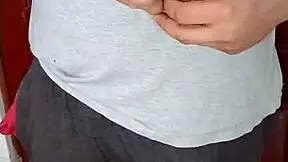 I felt so excited when my friend's mom invited me in and we ended up fucking