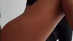 Mexicana bonita me para la verga con sus pies!