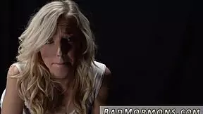 Sexy Short Hair Blonde Teen Punished