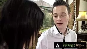 Divorced bbw cougar bends over as hung stud destroys her pussy with monster cock pounding her big ass and tits