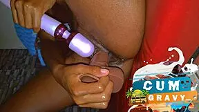 feeling so naughty playing with my wet pussy during lunch break