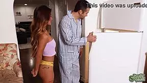 Chloe Rose and Clara Trinity take turns in a scene with Donnie Rock