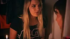 hey, i'm in lingerie teasing my virgin body with fingering