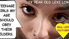 Lexi Lore deepthroats for senior satisfaction