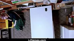 teen thief lexi lore fucked by security officer in submissive punishment