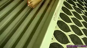 Sexy redhead teen blows annoying stepbro in hardcore sex