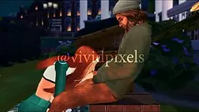 Check out this sorority slut cucking her boyfriend with an old homeless guy in a threesome