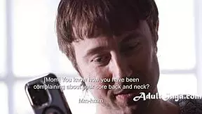 Best massage turns into wild FUCKING with Chad Alva and Vanna Bardot. What a steamy session!