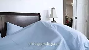 Stepsister begs for cum blowjob