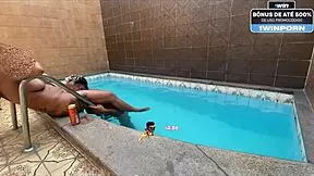 Piscininha Fucks Lover On Stairs With Oral Massage And Tattoo