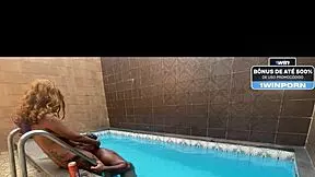 Piscininha Fucks Lover On Stairs With Oral Massage And Tattoo