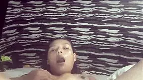 friend's wife sends me hot videos of her using dildo for double penetration under her skirt