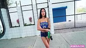 camila cortez rides in the bus