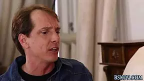 pornstar devours teen pussy!