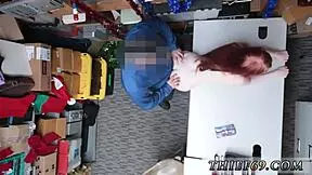 Police Arrest Redhead Girl For Simple Battery Theft In Intense Uniform Scene